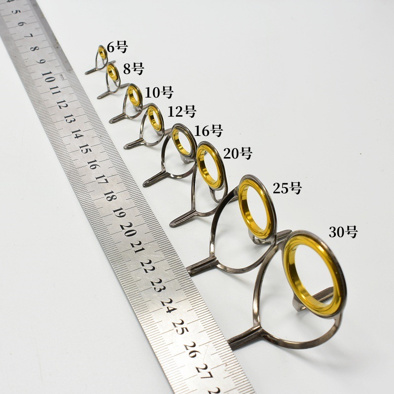 Fishing Rod Guide Replacement - 8 Parça Olta Takımı Paslanmaz Çelik