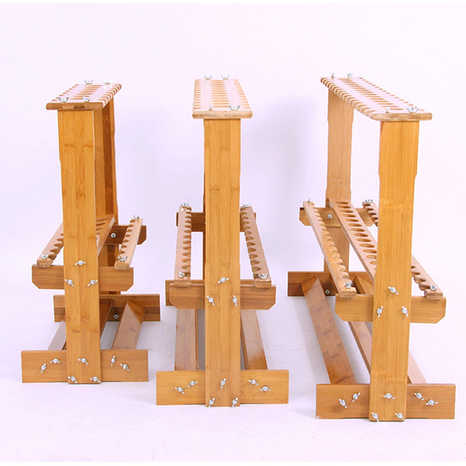 Fishing Rod Rack - Olta Depolama Rafı Bambu Ayaklı Düzenleyici
