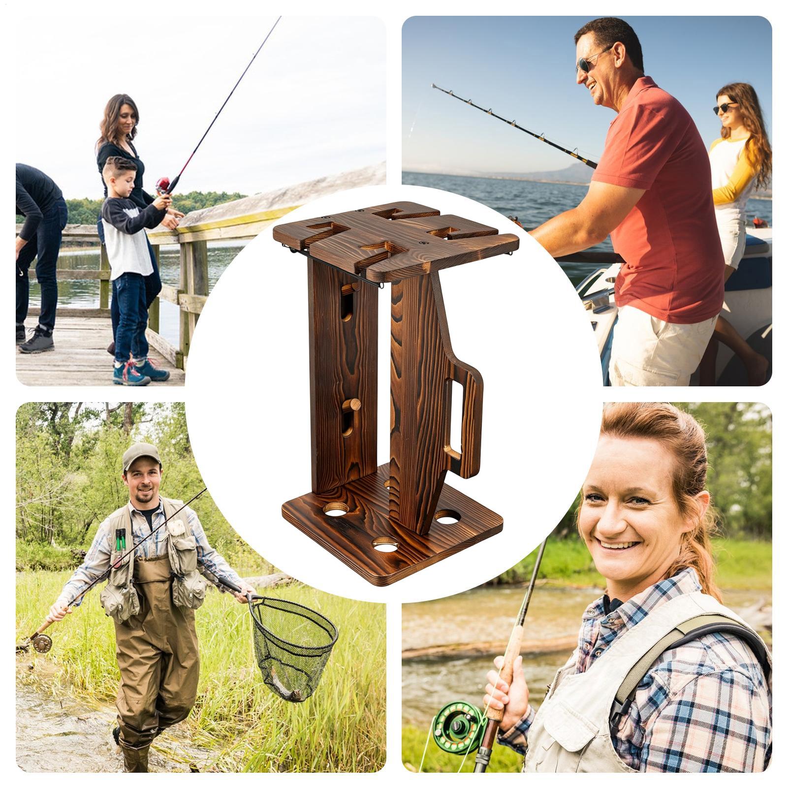 Olta Tutucu Ahşap Taşınabilir  - Fishing Rod Rack incelemesi ve fiyatı
