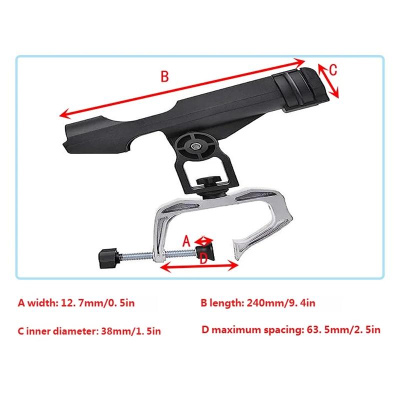 R6FE Ayarlanabilir Büyük Kelep - Fishing Rod Rack incelemesi ve fiyatı