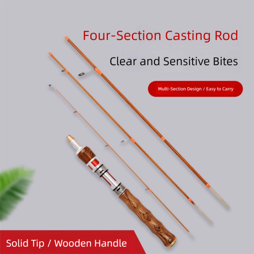 Yüksek Kaliteli 4 Bölüm İplik  - Fishing Rod Spinning incelemesi ve fiyatı