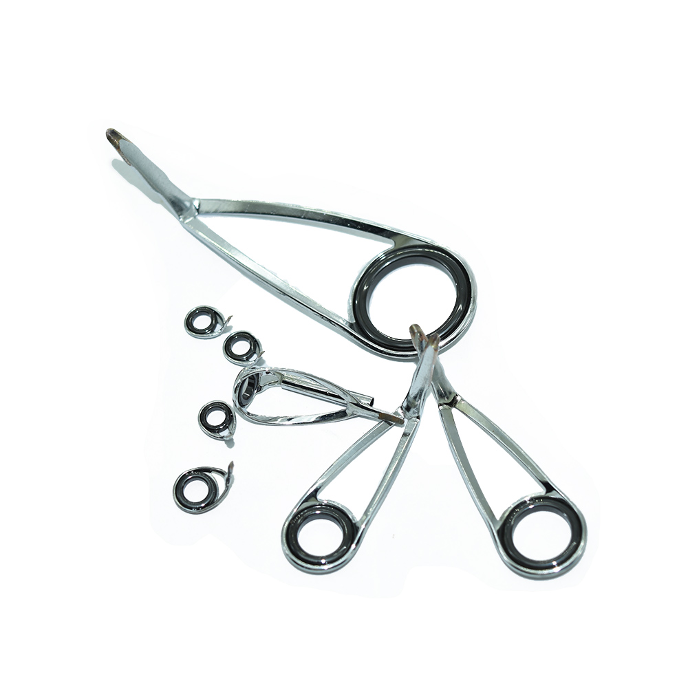 8 adet/Kit KLH Braketi Paslanm - Fishing Rod Guide Replacement incelemesi ve fiyatı